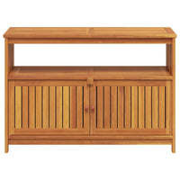 Tavolo Consolle da Giardino 110x35x75 cm Legno Massello Acacia 319697