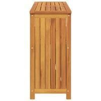 Tavolo Consolle da Giardino 110x35x75 cm Legno Massello Acacia 319697