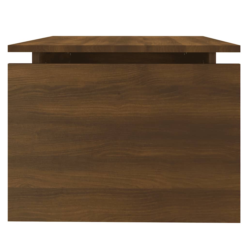 Tavolino da Salotto Rovere Marrone 68x50x38 cm in Multistrato 825842