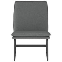 Sedia Lounge Grigio Scuro 52x75x76 cm in Tessuto 351313