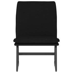 Sedia Lounge Nera 52x75x76 cm in Tessuto cod mxl 14290