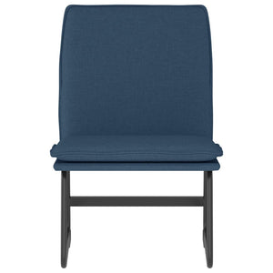 Sedia Lounge Blu 52x75x76 cm in Tessuto 351319