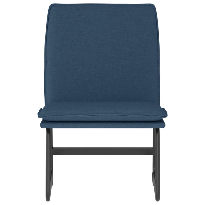 Sedia Lounge Blu 52x75x76 cm in Tessuto 351319