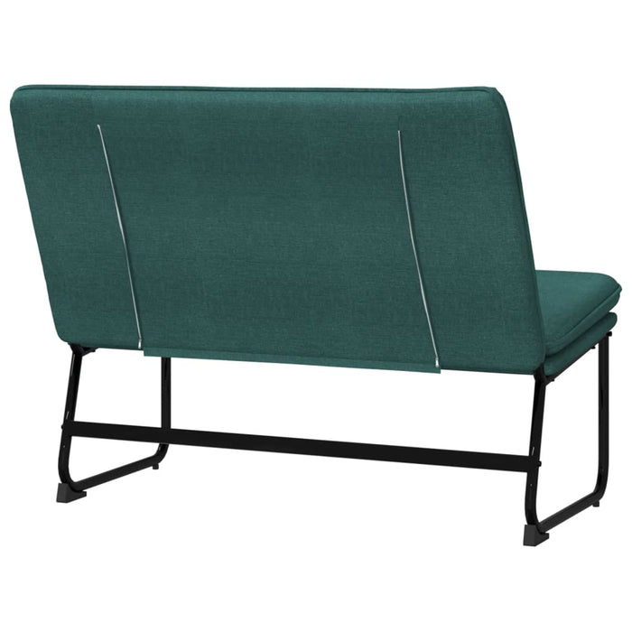 vidaXL Panca Verde Scuro 100x75x76 cm in Tessuto