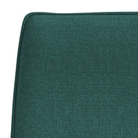 vidaXL Panca Verde Scuro 100x75x76 cm in Tessuto