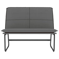 Panca Grigia 100x75x76 cm in Similpelle 351339