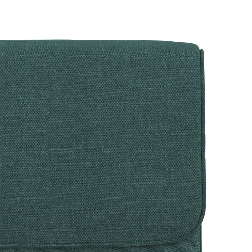 Sedia Lounge Verde Scuro 55x64x80 cm in Tessuto 351346
