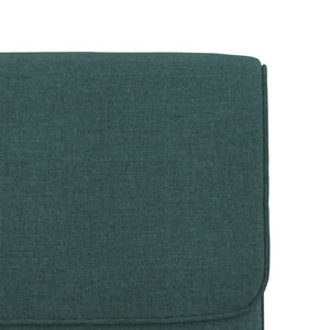 Sedia Lounge Verde Scuro 55x64x80 cm in Tessuto 351346