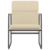 Sedia Lounge Crema 55x64x80 cm in Tessuto 351348
