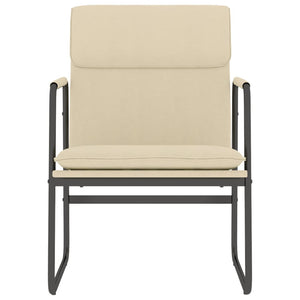 Sedia Lounge Crema 55x64x80 cm in Tessuto 351348