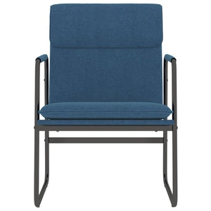 Sedia Lounge Blu 55x64x80 cm in Tessuto 351349