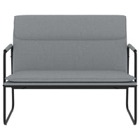 vidaXL Panca Grigio Chiaro 100x64x80 cm in Tessuto