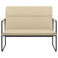 Panca Crema 100x64x80 cm in Tessuto 351357