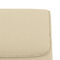 Panca Crema 100x64x80 cm in Tessuto 351357