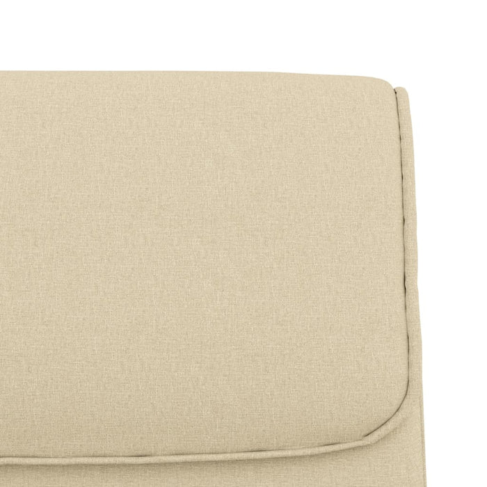 Panca Crema 100x64x80 cm in Tessuto 351357