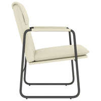 Sedia Lounge Crema 55x64x80 cm in Similpelle cod mxl 14225