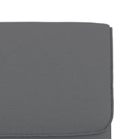 Sedia Lounge Grigia 55x64x80 cm in Similpelle 351363