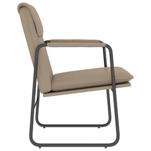 Sedia Lounge Cappuccino 55x64x80 cm in Similpelle 351365