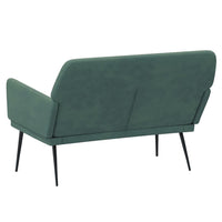 vidaXL Panca Verde Scuro 108x79x79 cm in Velluto