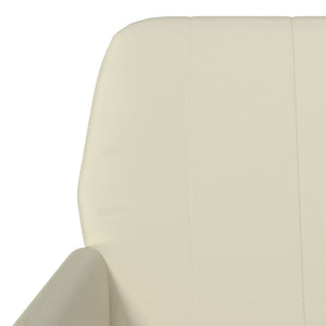 Poltrona Crema 61x78x80 cm Similpelle 351393