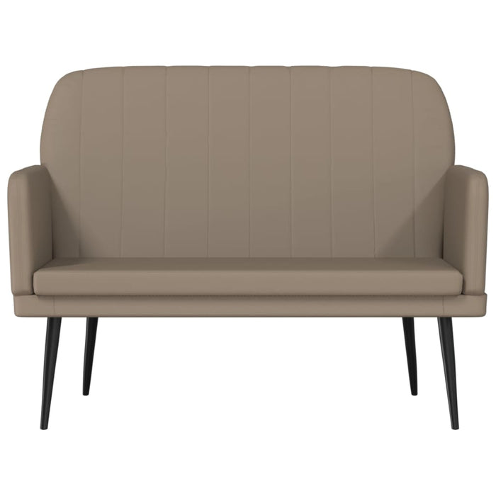 Panca Cappuccino 107x80x81 cm in Similpelle 351403