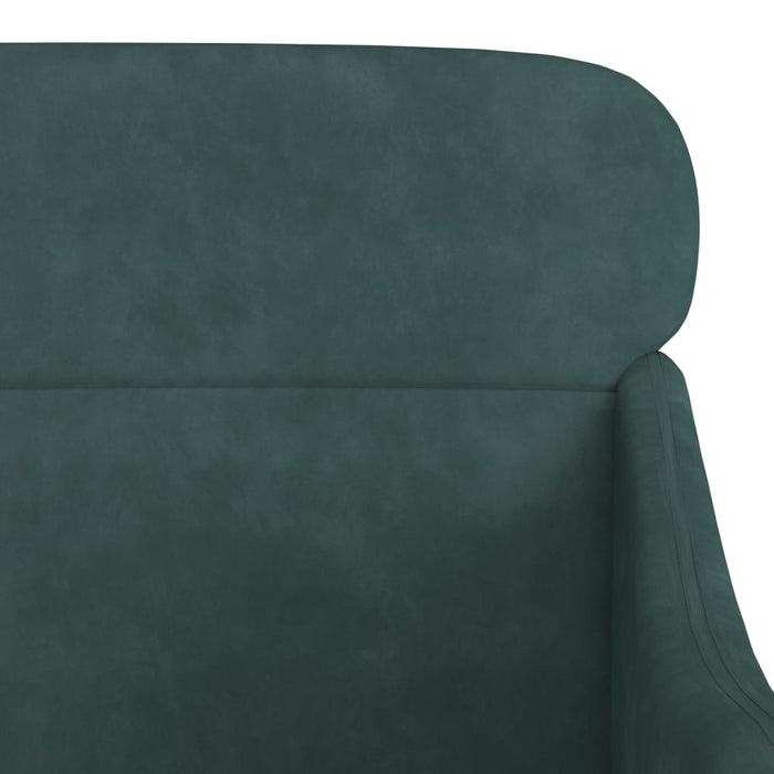 Poltrona Verde Scuro 63x76x80 cm Velluto 351438