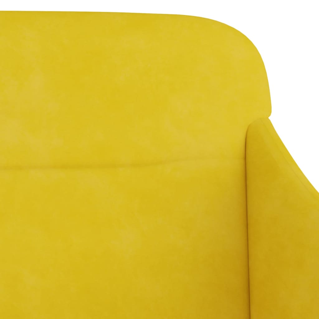 Panca/panca 110 x 76 x 80 cm velluto giallo 02_0010511