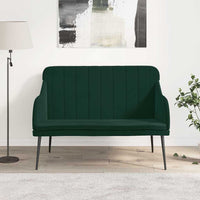 Panca Verde Scuro 110x76x80 cm in Velluto cod mxl 73381