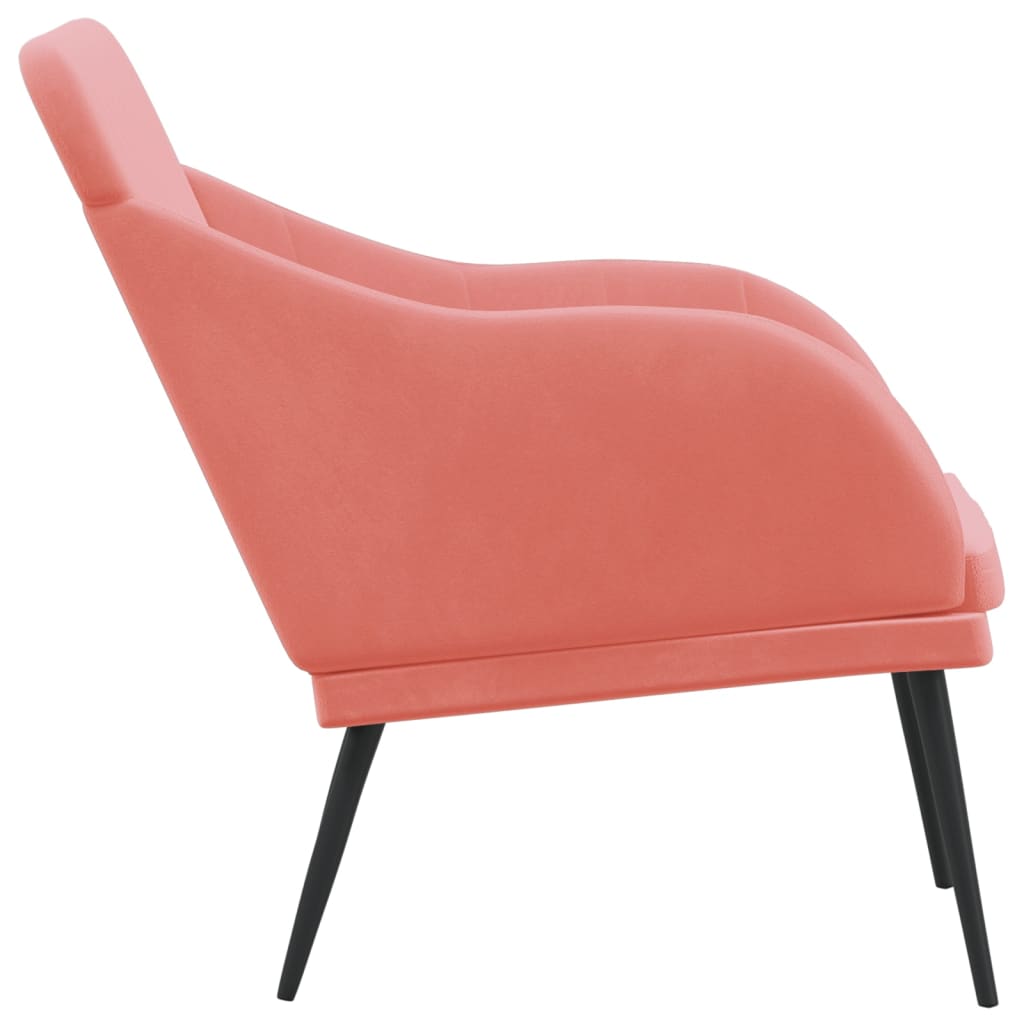 Panca/panca 110 x 76 x 80 cm velluto rosa 02_0010493