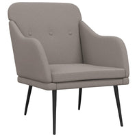 Poltrona Tortora 63x76x80 cm in Tessuto