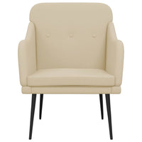 Poltrona Crema 63x76x80 cm in Tessuto 351480