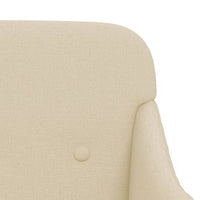 Panca Crema 110x76x80 cm in Tessuto 351489