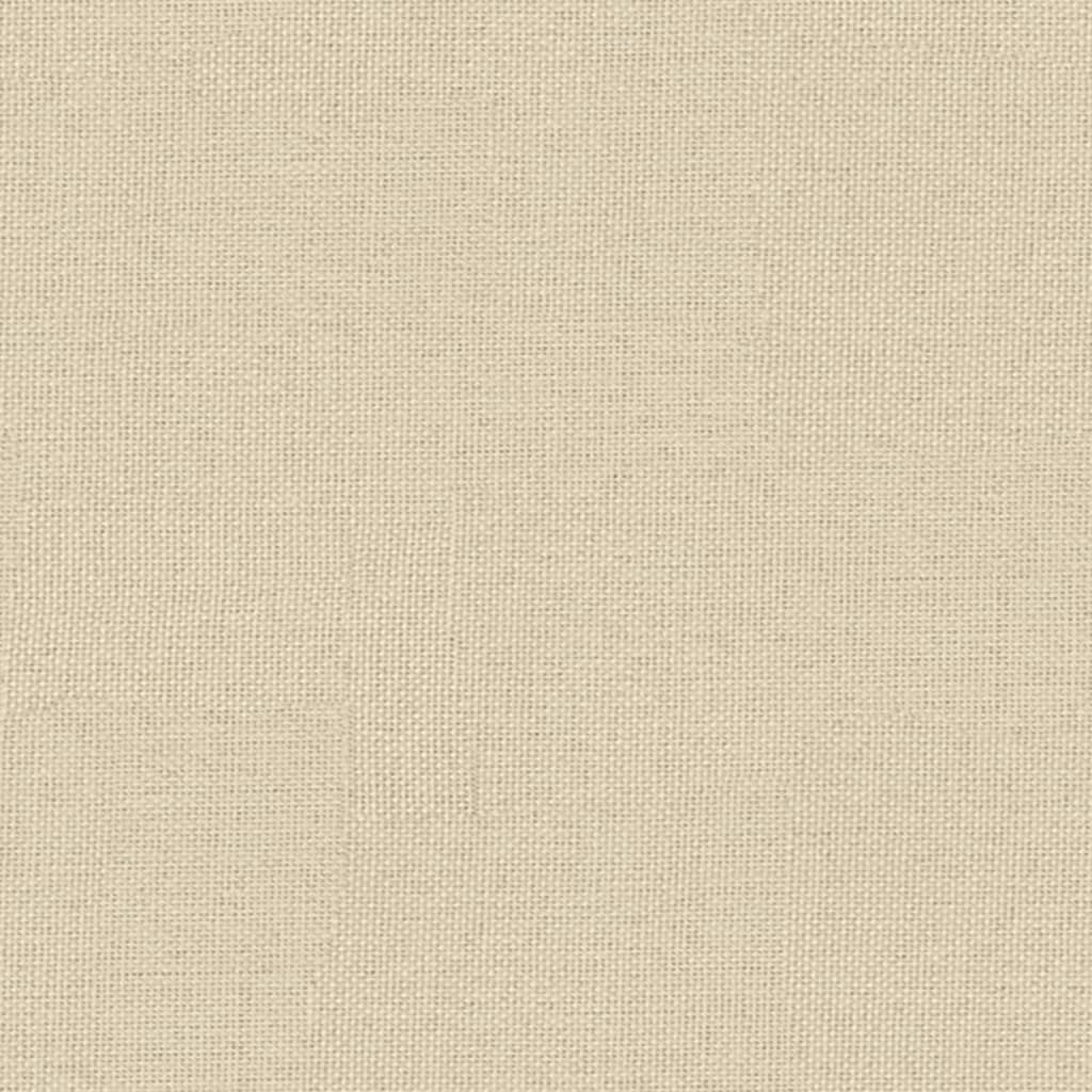Panca Crema 110x76x80 cm in Tessuto 351489