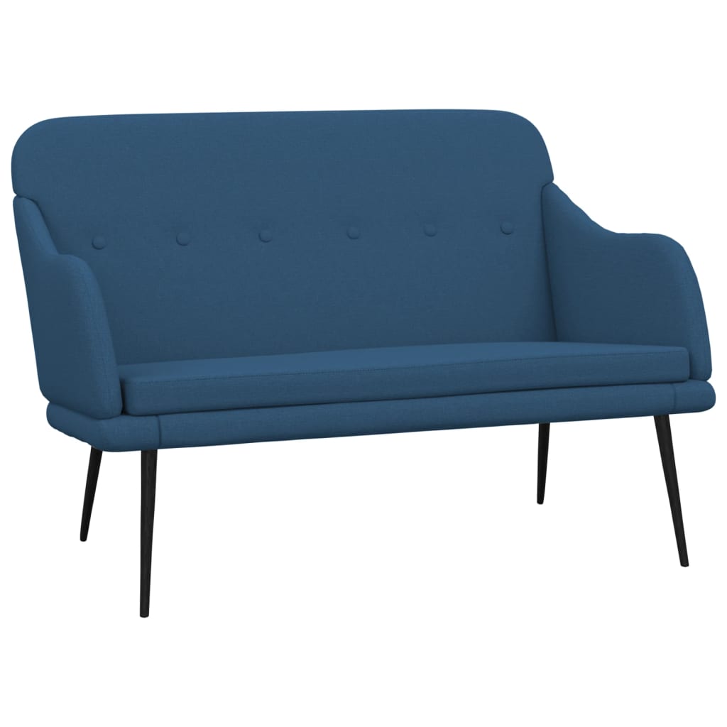 Panca/panca 110 x 76 x 80 cm tessuto blu 02_0010506