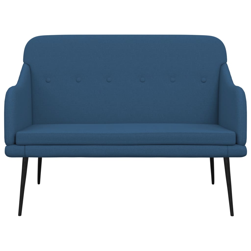 Panca/panca 110 x 76 x 80 cm tessuto blu 02_0010506