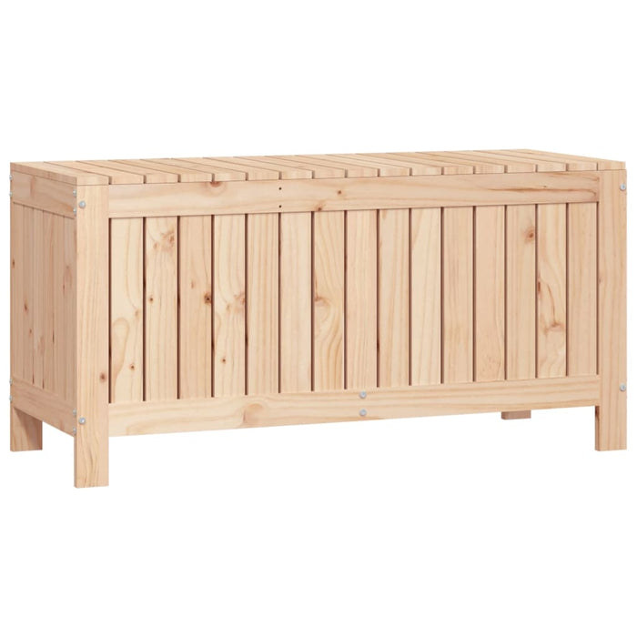 Cassetta portaoggetti per mobili da giardino 108 x 42,5 x 54 cm in legno di pino massiccio 02_0012998