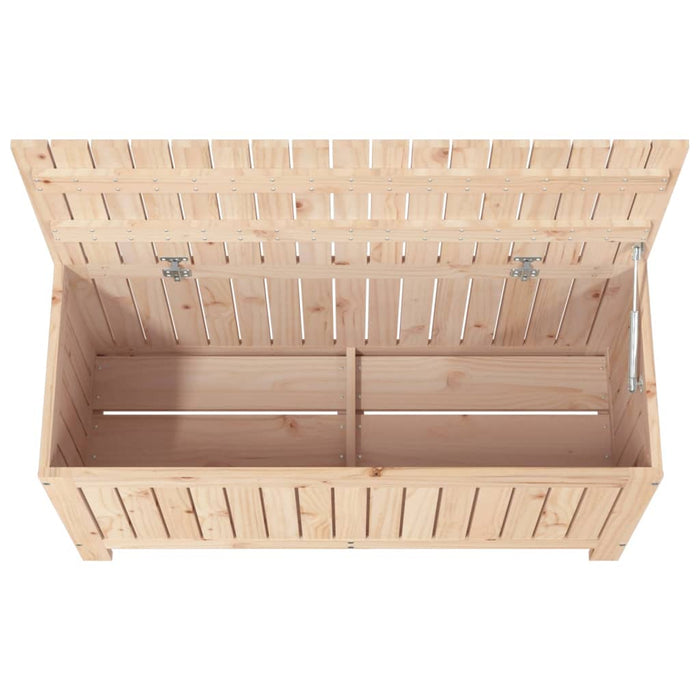 Cassetta portaoggetti per mobili da giardino 108 x 42,5 x 54 cm in legno di pino massiccio 02_0012998