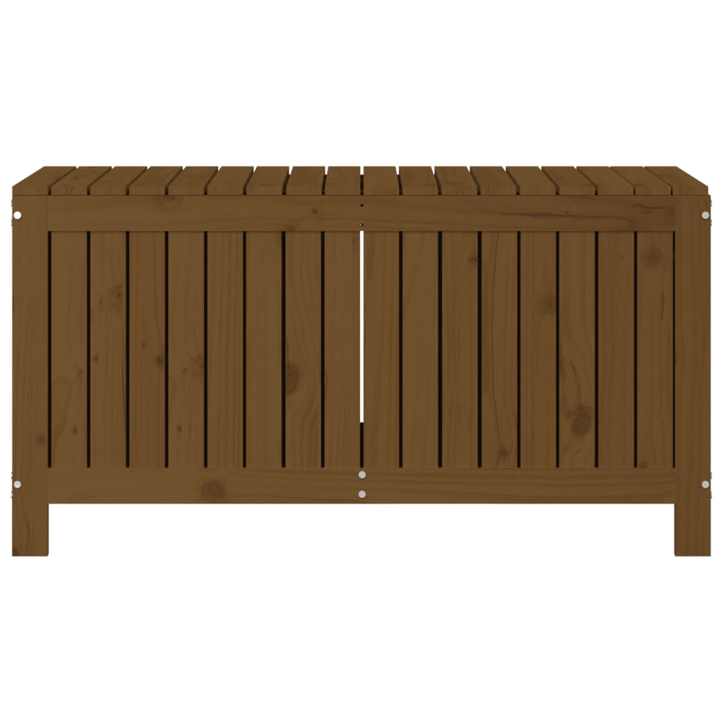 Contenitore da Giardino Ambra 115x49x60 cm Legno Massello Pino 823839