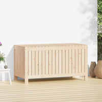 Contenitore da Giardino 121x55x64 cm in Legno Massello di Pino 823843