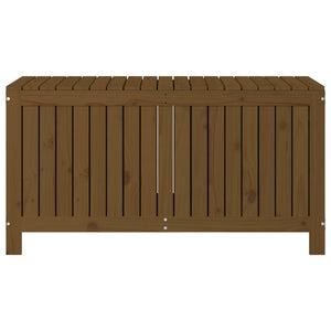 Cassetta portaoggetti per mobili da giardino 121 x 55 x 64 cm in legno di pino marrone miele 02_0013103