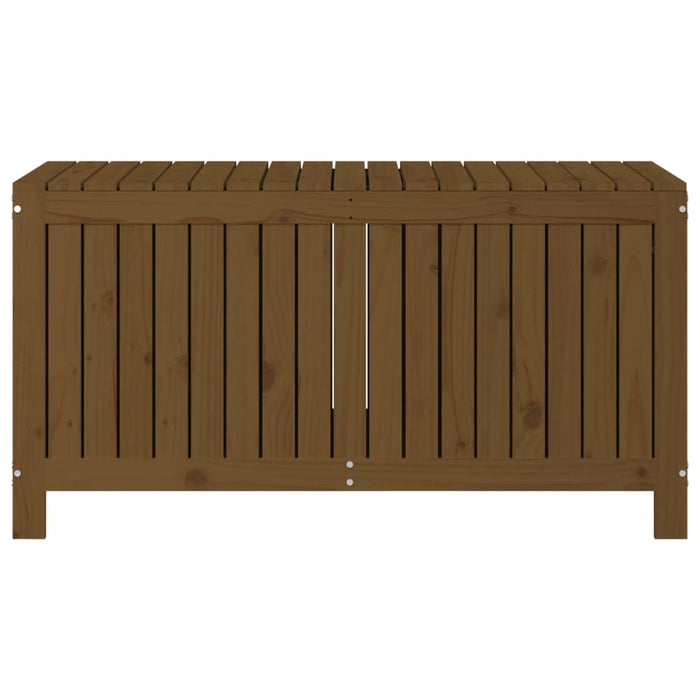 Cassetta portaoggetti per mobili da giardino 121 x 55 x 64 cm in legno di pino marrone miele 02_0013103