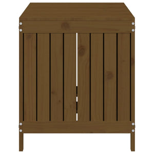 Contenitore da Giardino Miele 121x55x64 cm Legno Massello Pino cod mxl 70791