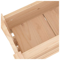 Fioriera-Vaso-Contenitore per Piante 77x25x104,5 cm in Legno Massello di Pino