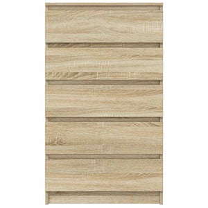 Cassettiera Rovere Sonoma 60x36x103 cm in Legno Multistrato 823019