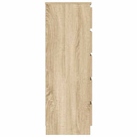 Cassettiera Rovere Sonoma 60x36x103 cm in Legno Multistrato 823019