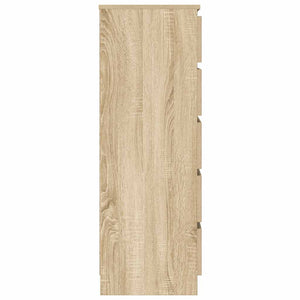 Cassettiera Rovere Sonoma 60x36x103 cm in Legno Multistrato 823019