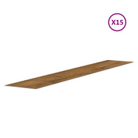 Pannelli da Parete Effetto Legno Marrone PVC 2,06 m² 351815