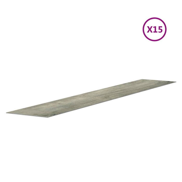 Pannelli da Parete Effetto Legno Grigio PVC 2,06 mÂ² cod mxl 24575
