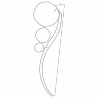 Stringhe Luci a Forma di Palle 12pz Bianco Caldo 111,5x35x4,5cm 3154331