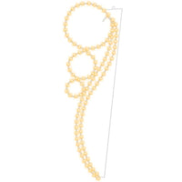 Stringhe Luci a Forma di Palle 12pz Bianco Caldo 111,5x35x4,5cm 3154331